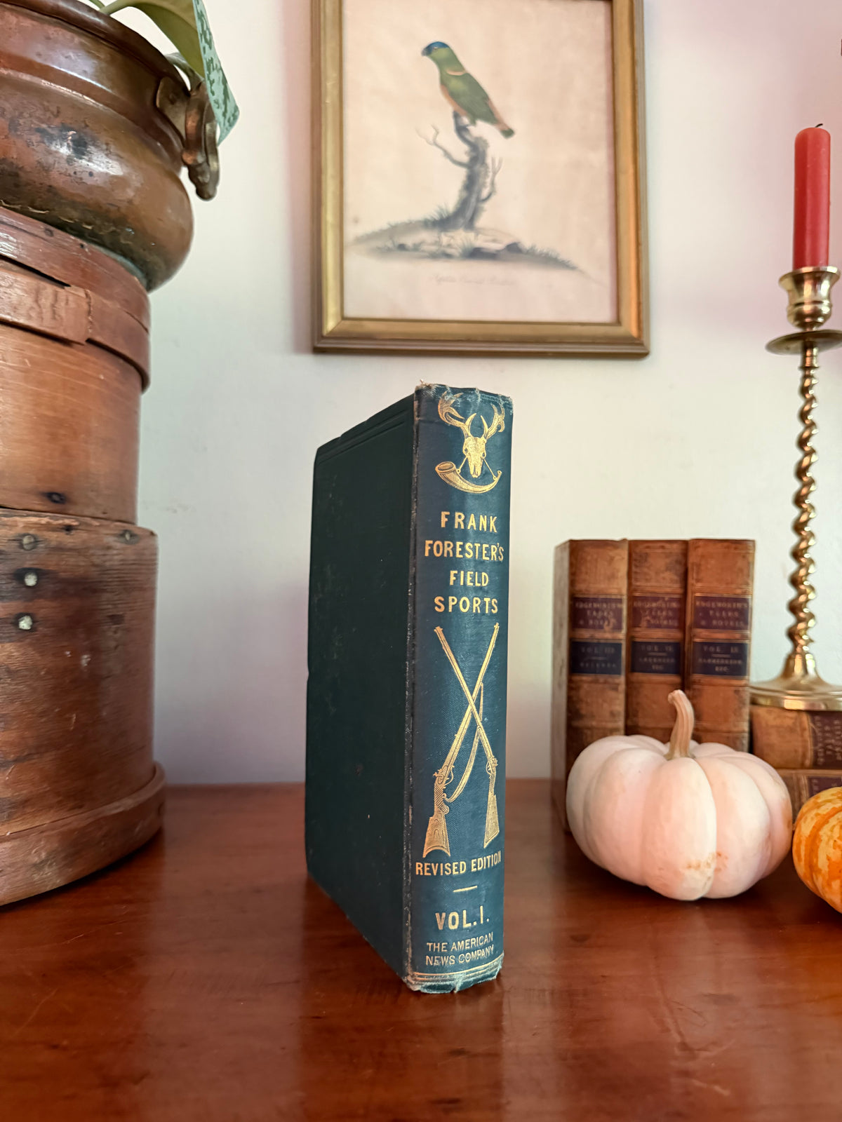 Antique Book: Frank Forest’s Field Sports (1873) Vol 1