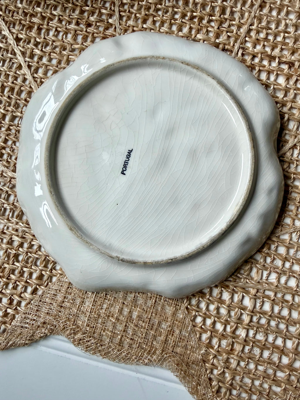 Cabbage Leaf Plate made in Portugal