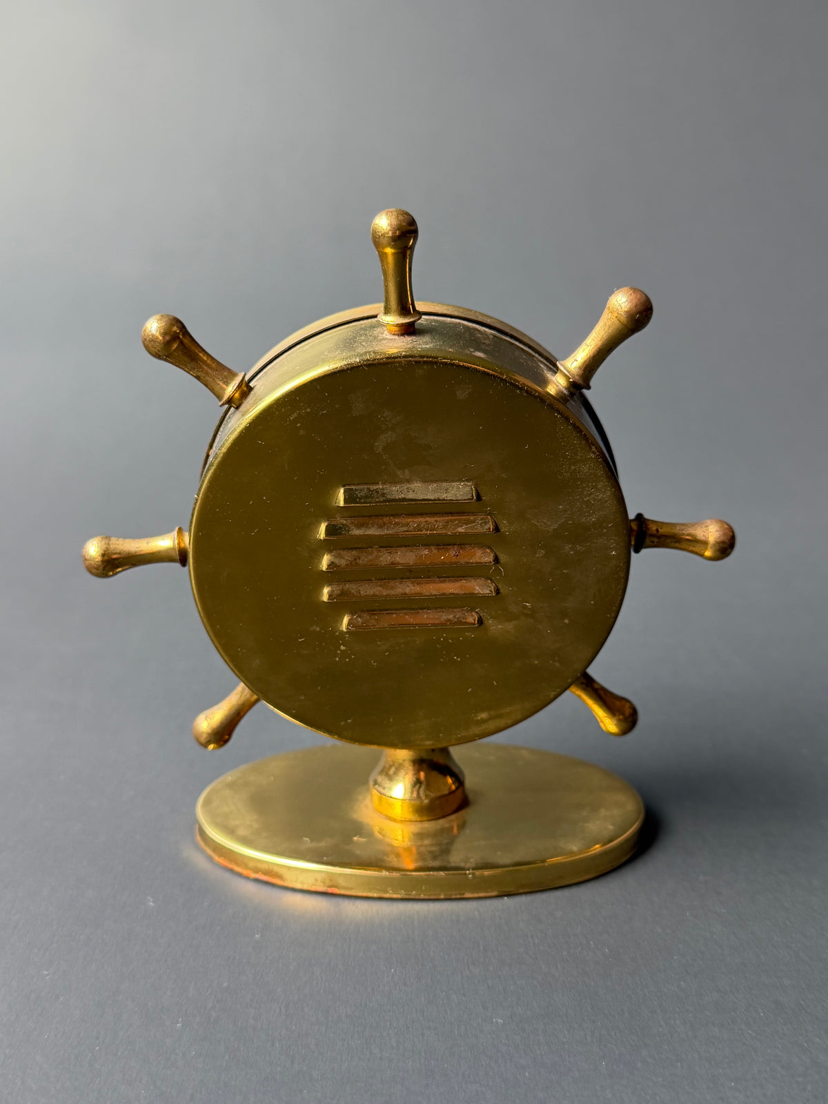 Vintage Brass Weather Station