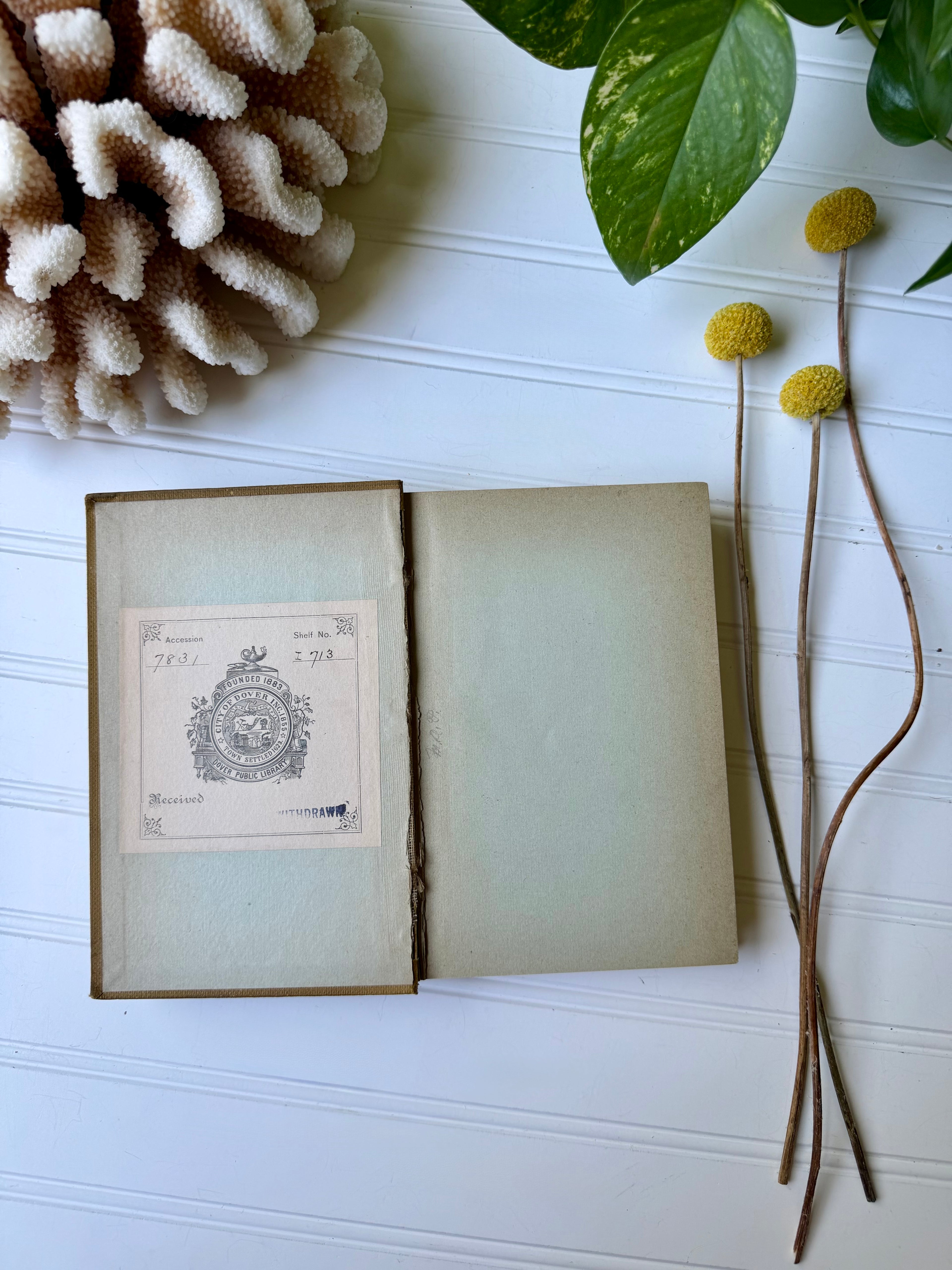 Antique Book: Men of Renown