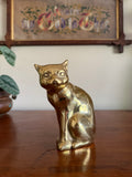 Solid Brass Cat
