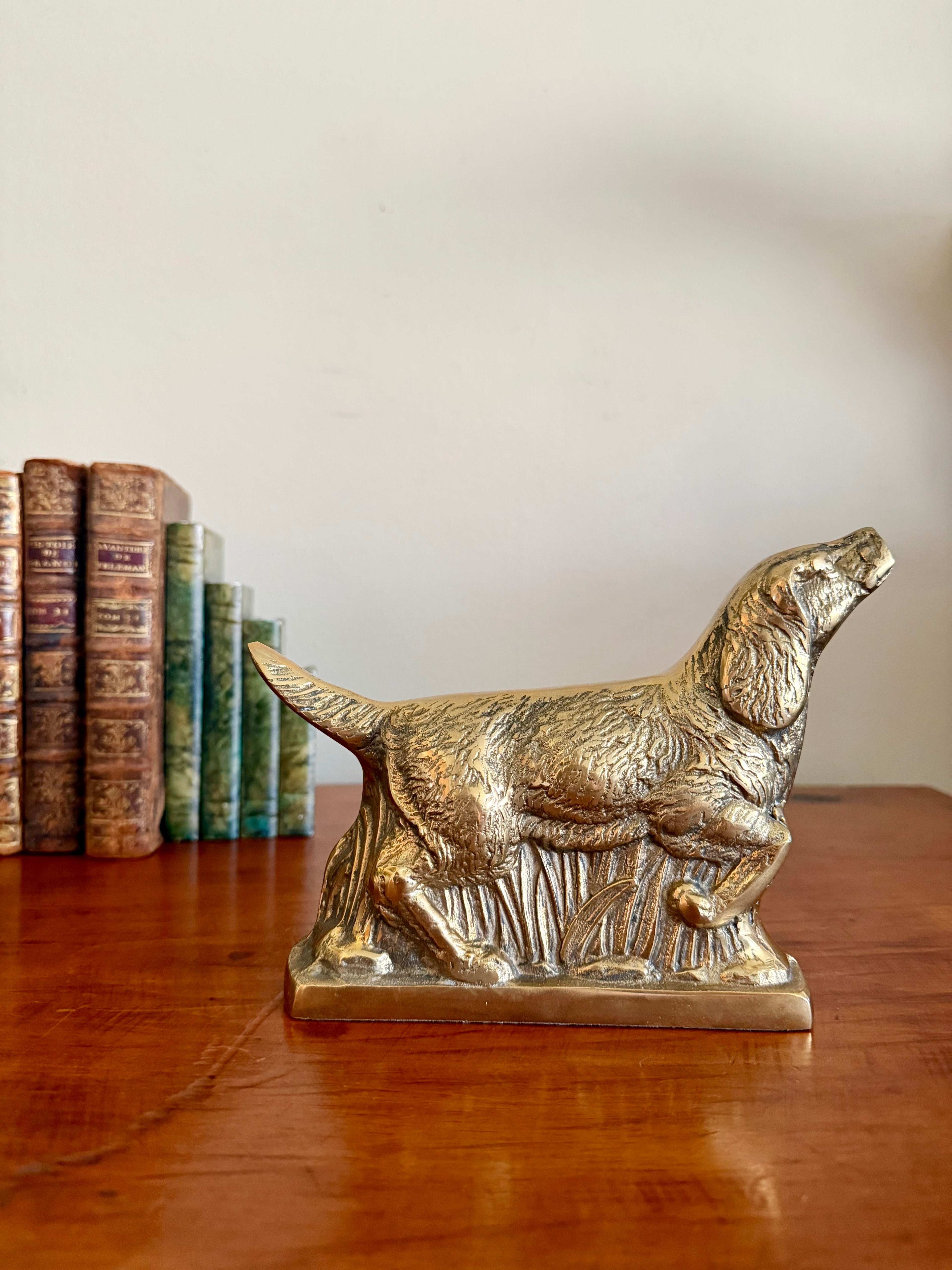 Solid Brass Dog