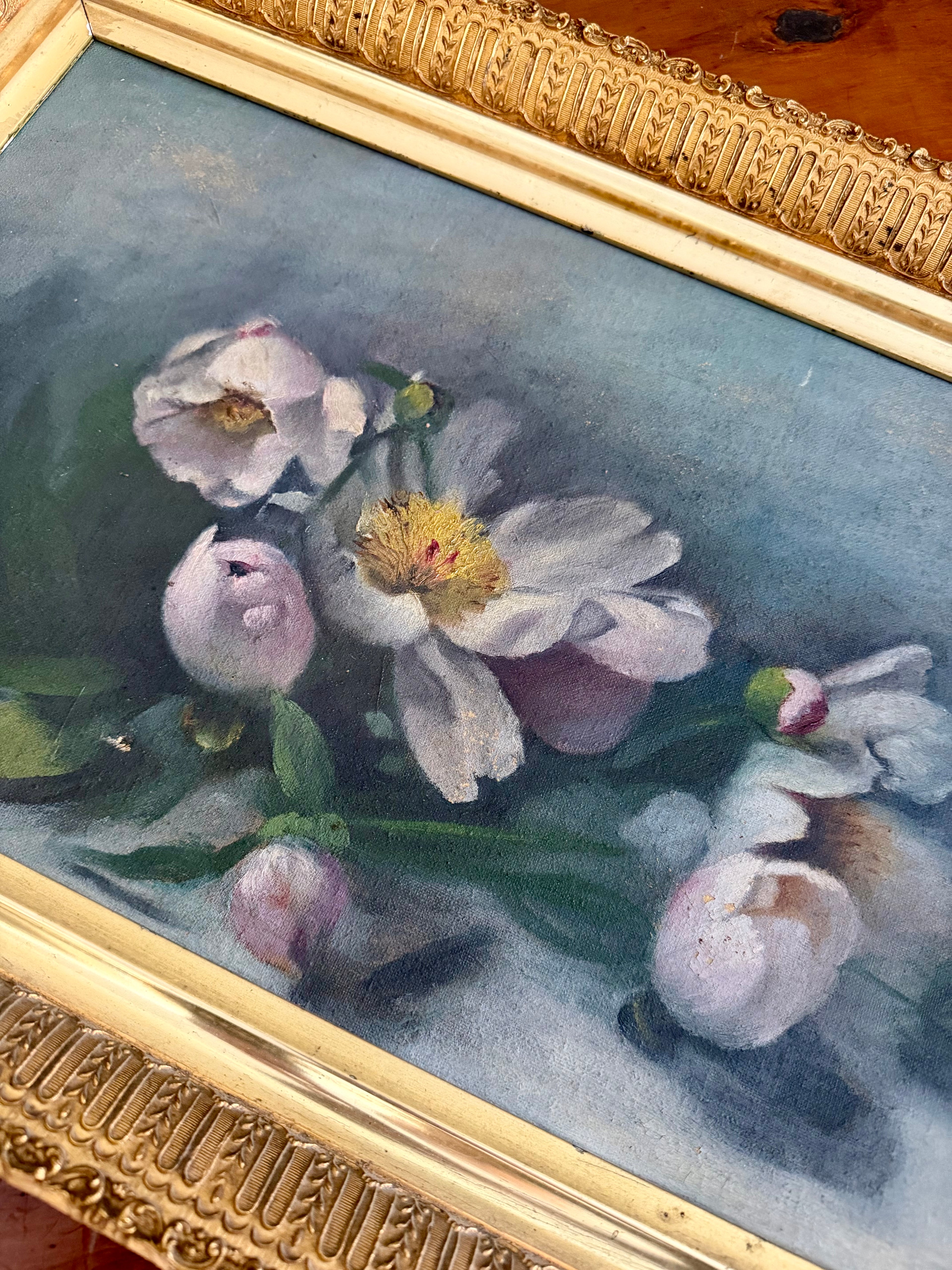 Antique Double Sided Painting