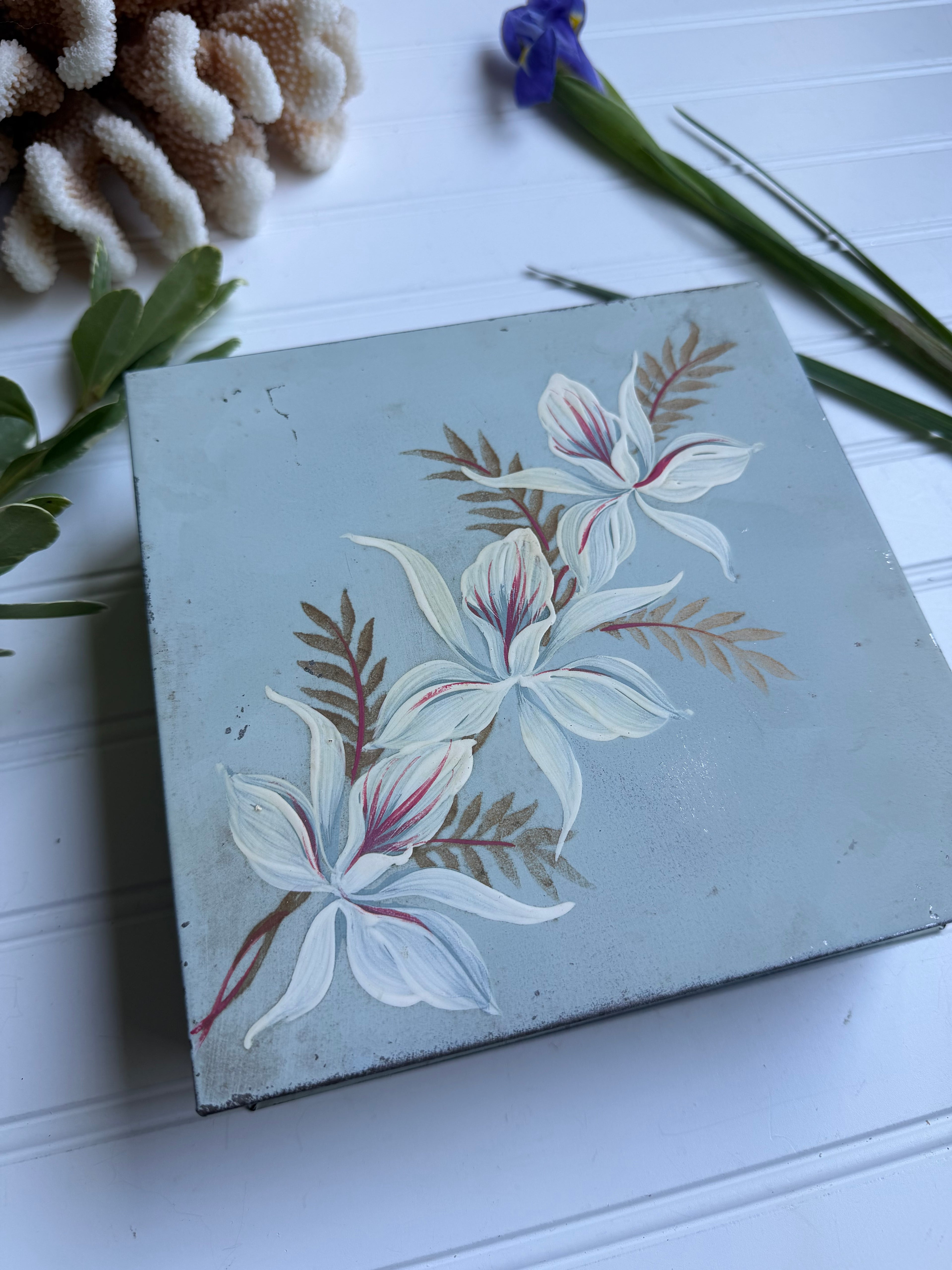 Painted Toleware Box