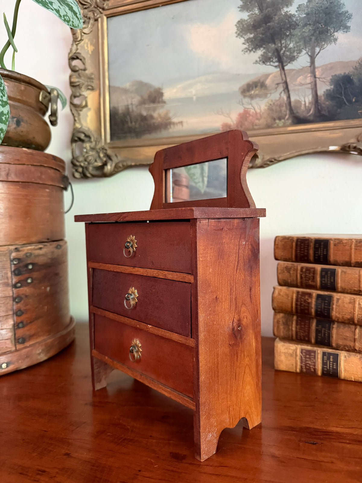 Minatare Wooden Dresser Salesman Sample