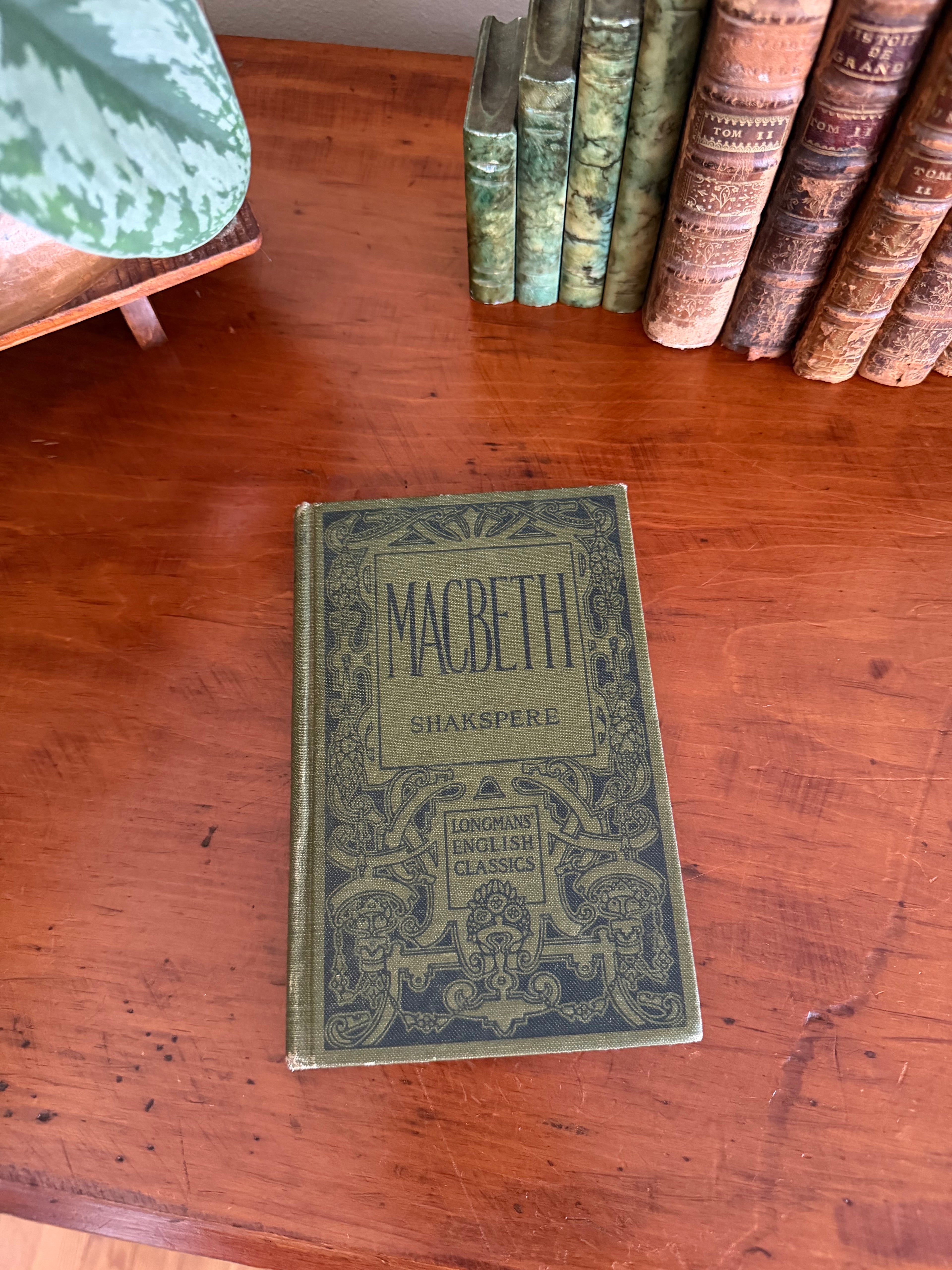 Antique Book: Macbeth