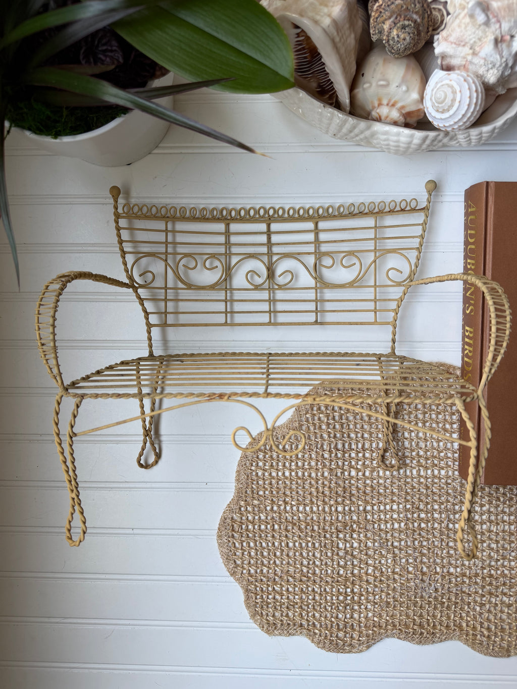 Mini Victorian Style Bench
