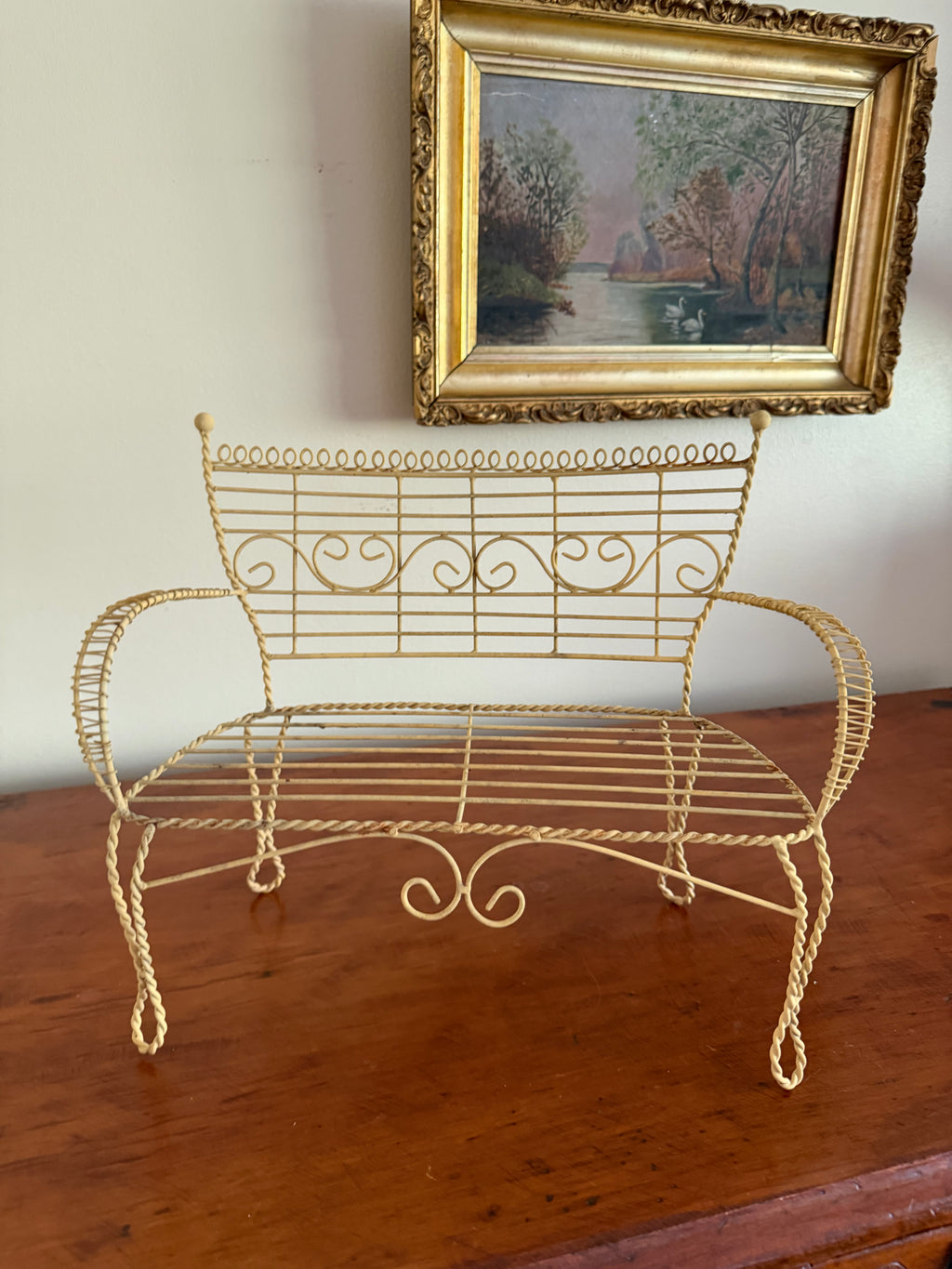 Mini Victorian Style Bench
