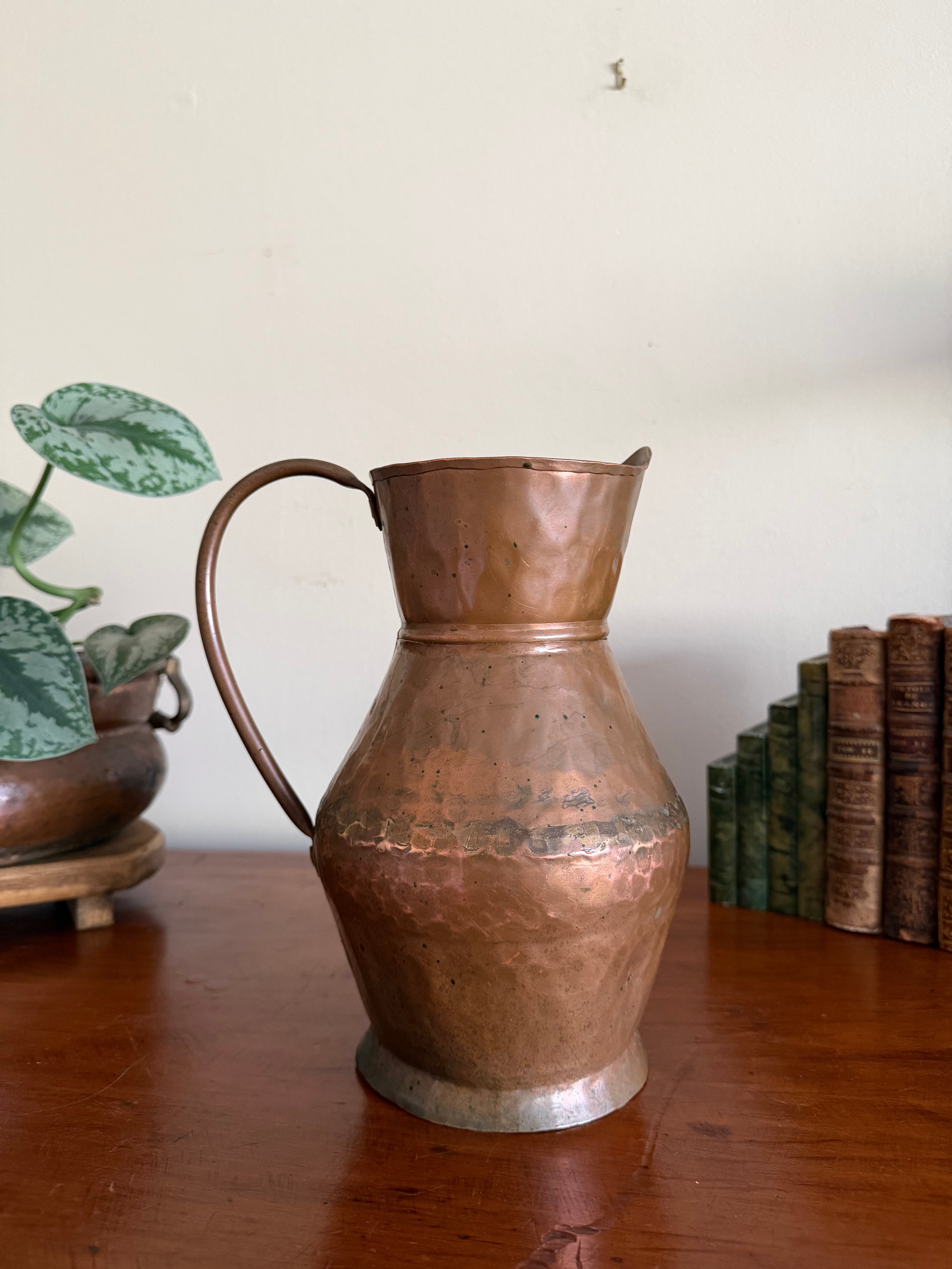 Hammered Copper Pitcher