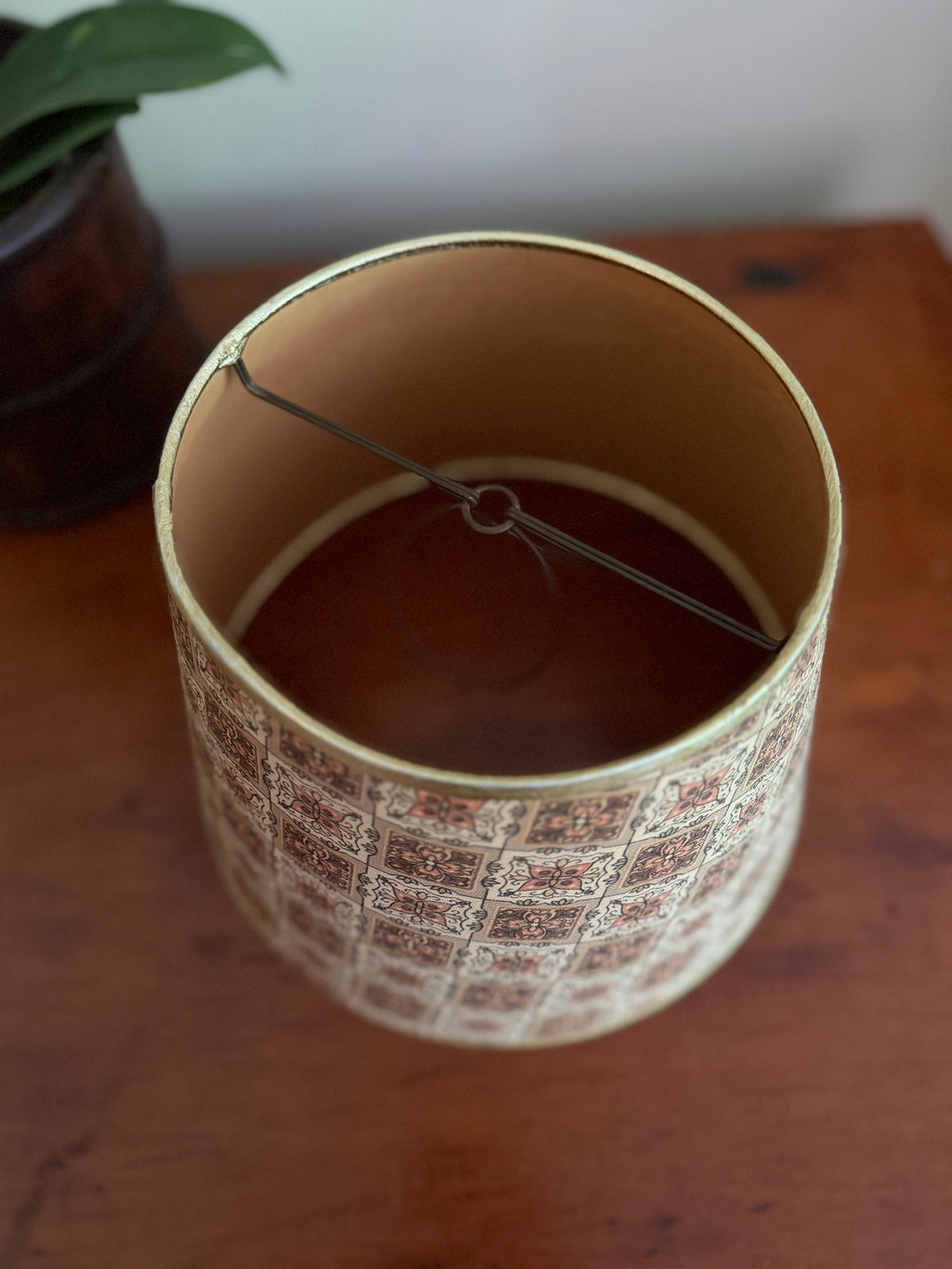 Vintage Paper Lamp Shade