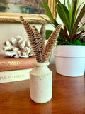 Stoneware Bud Vase