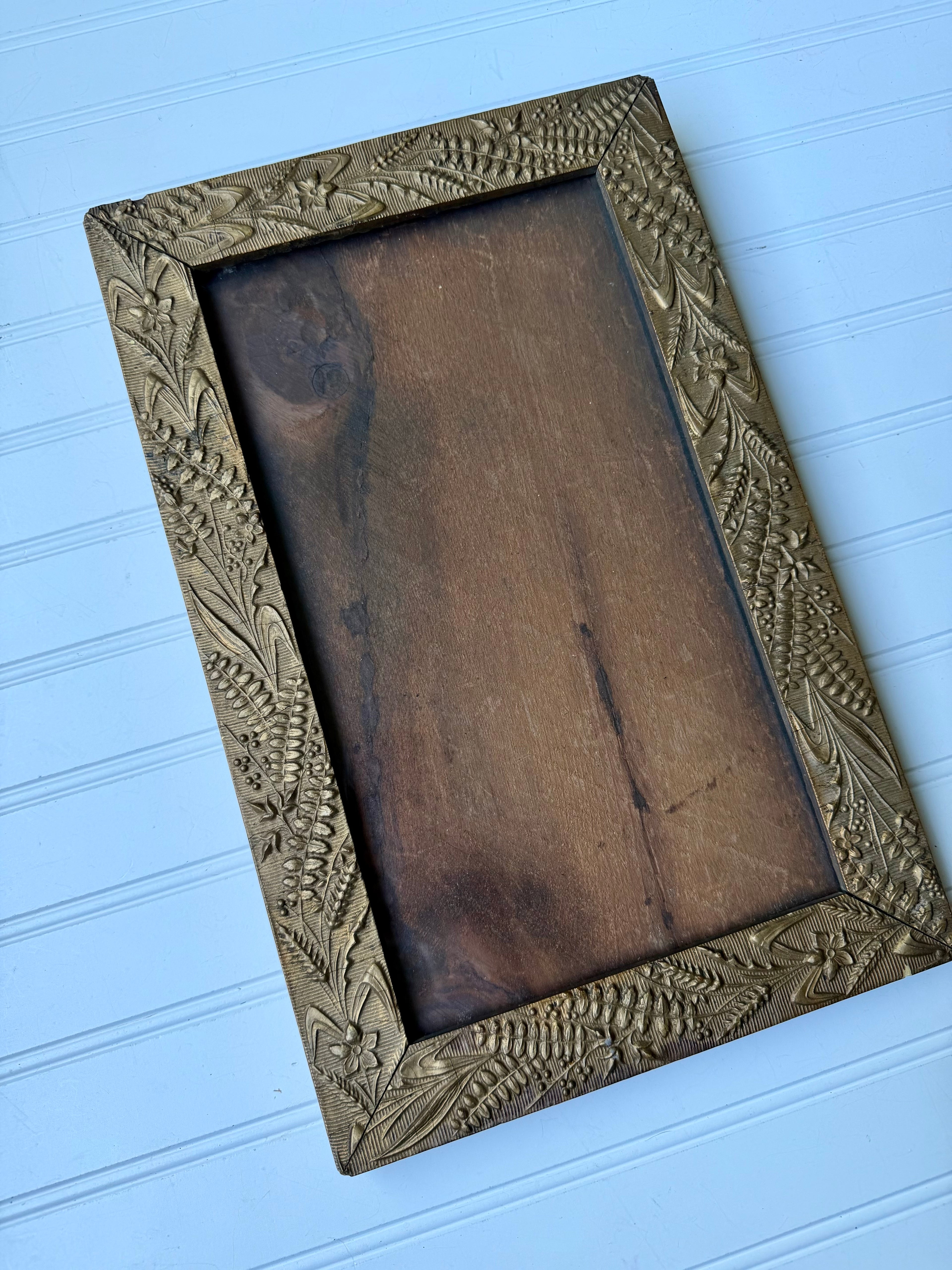 Antique Gilt Gesso Wood Frame
