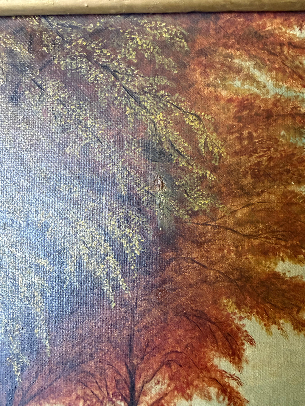 Antique Pastoral Painting