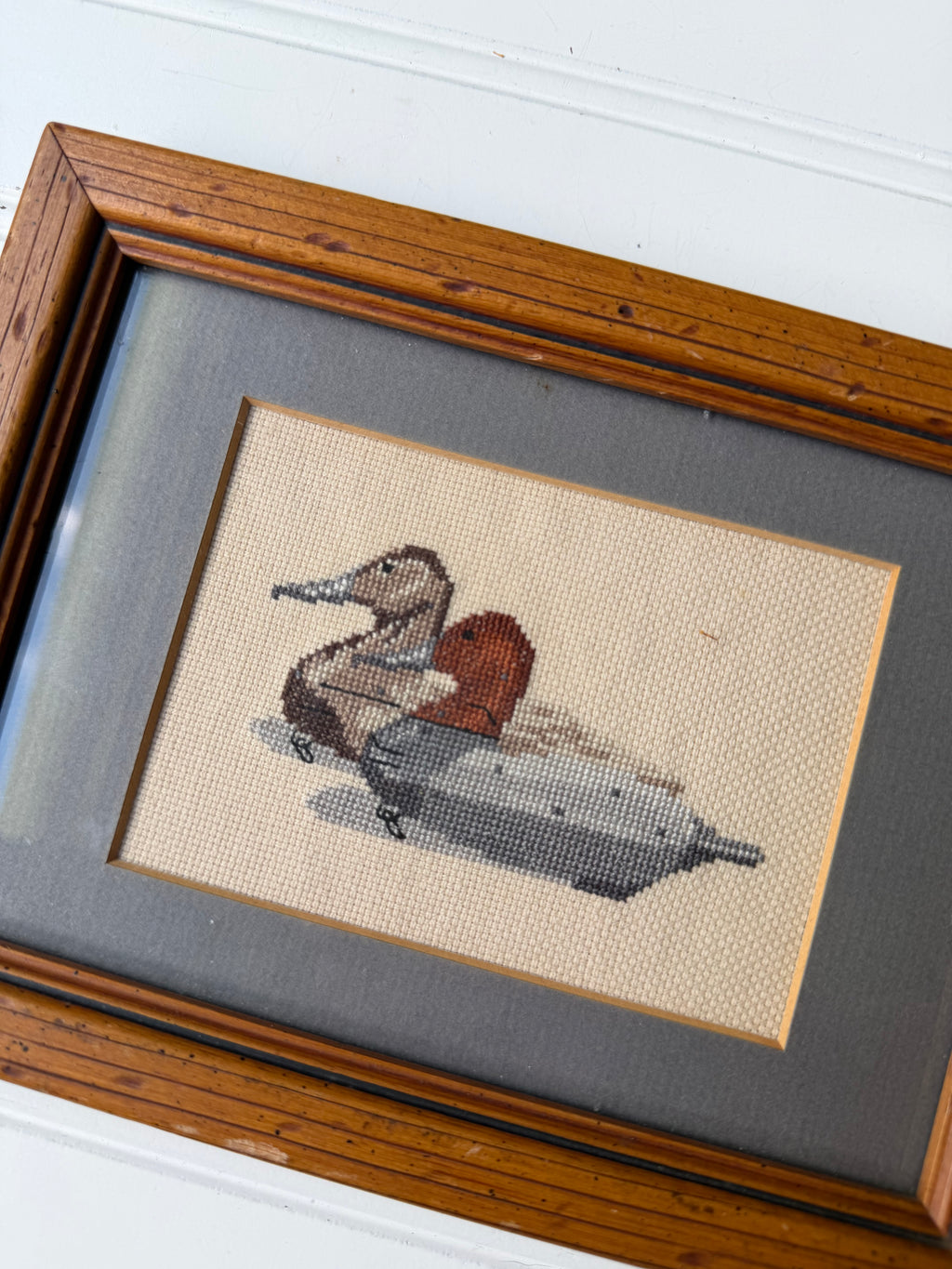 Vintage Duck Cross-stitch