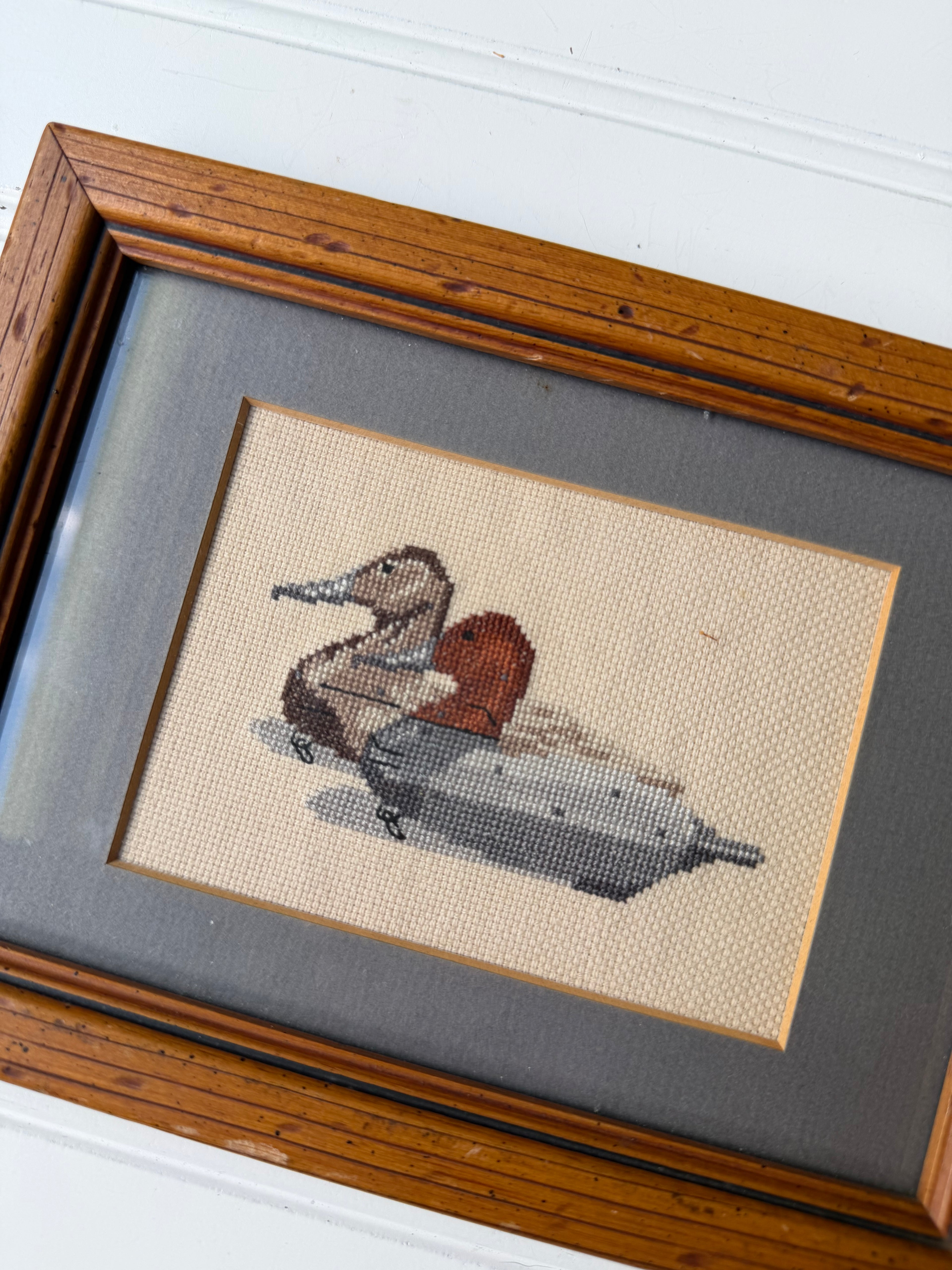 Vintage Duck Cross-stitch