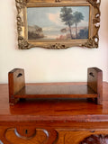 Antique Solid Oak Shelf/Riser