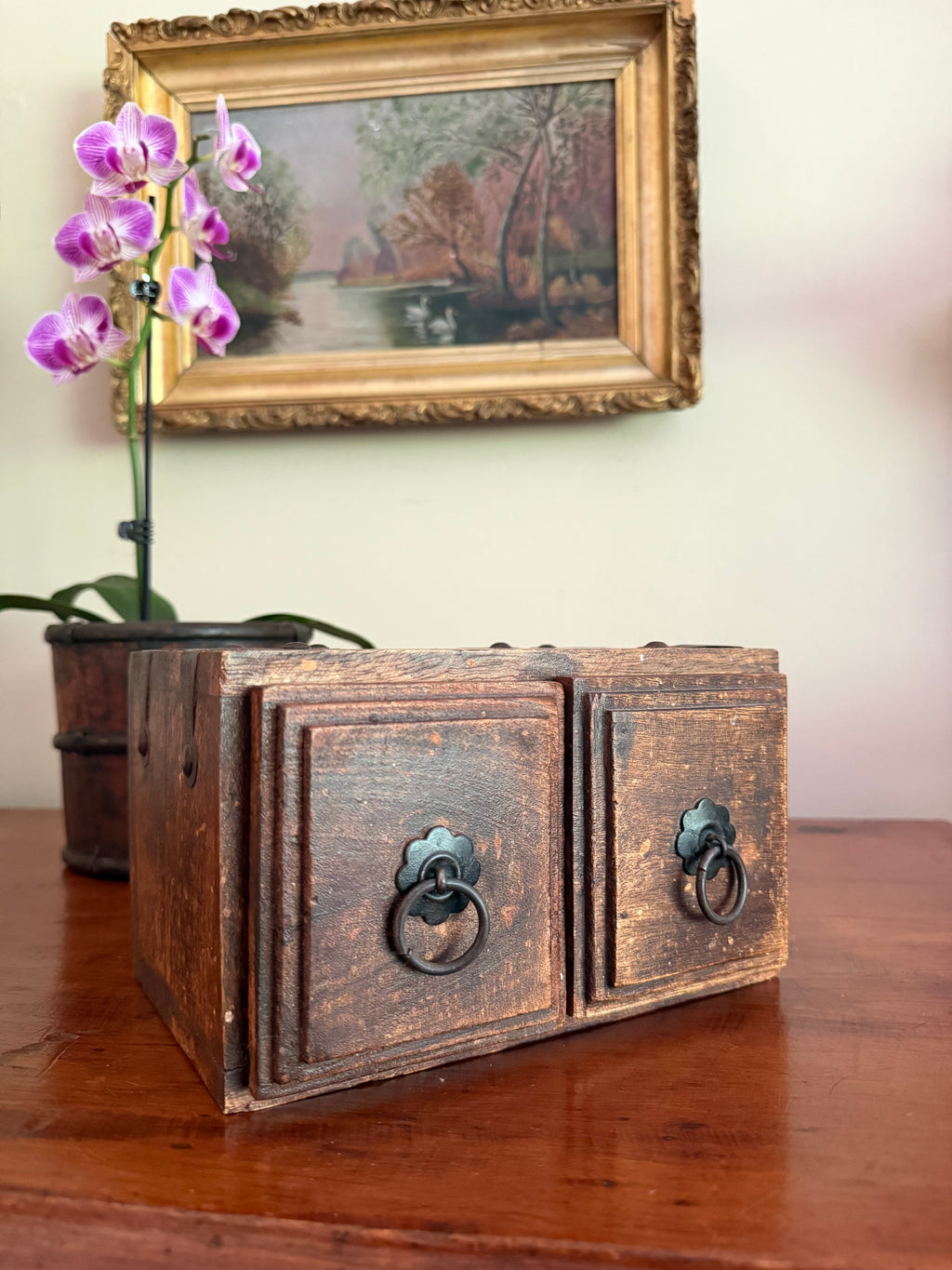 Japanese Wooden Storage Box
