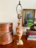 Brown Alabaster/Marble Lamp