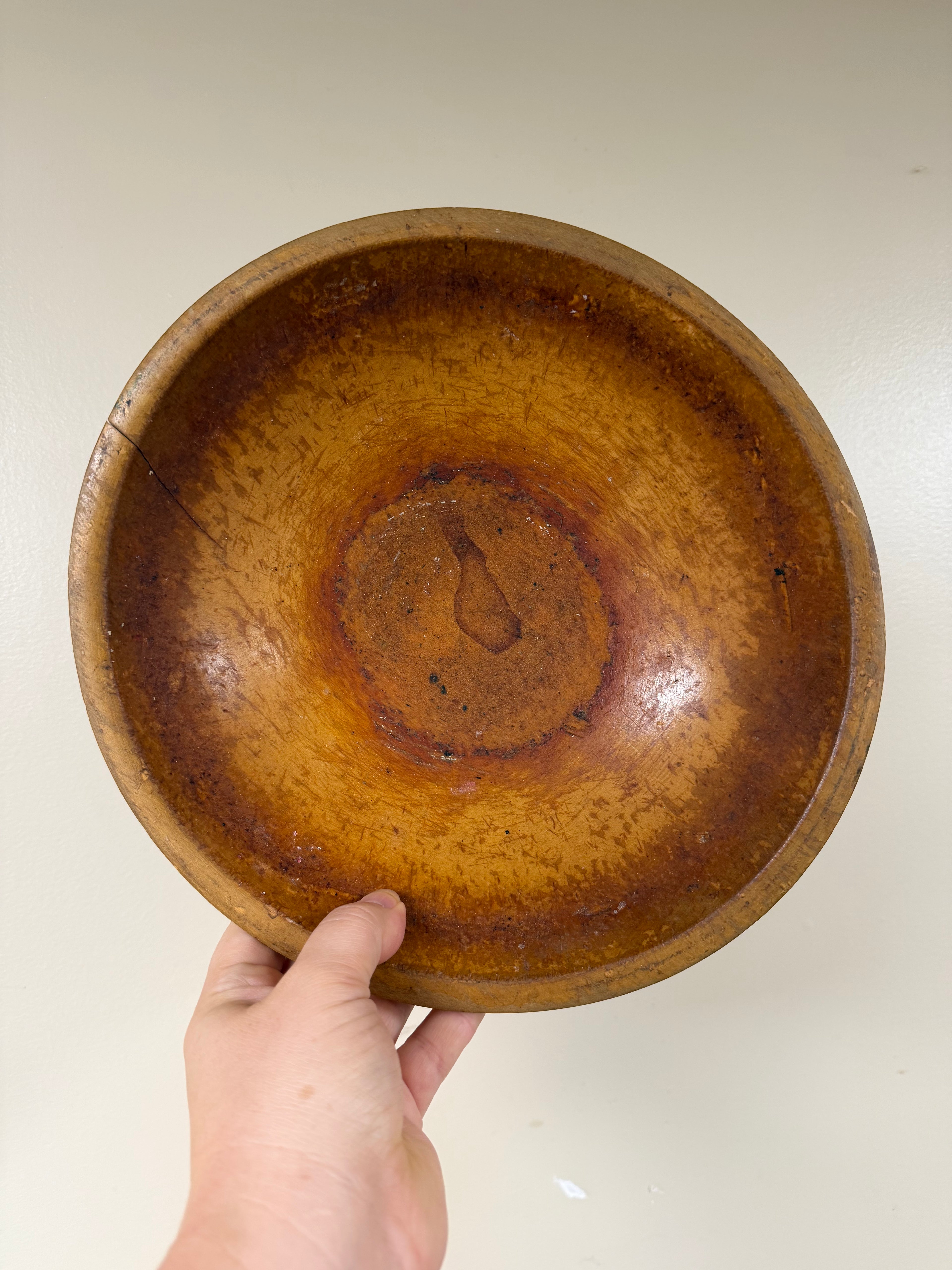 Signed Wooden Bowl